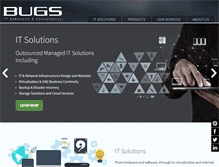 Tablet Screenshot of bugs-it.com